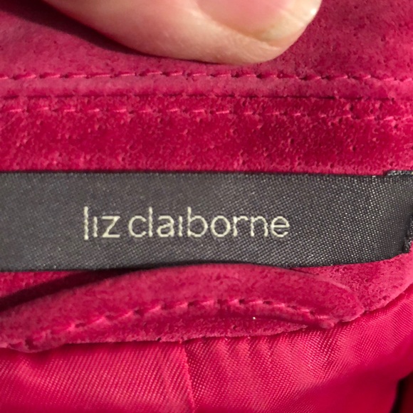 Pink suede jacket - Picture 7 of 8